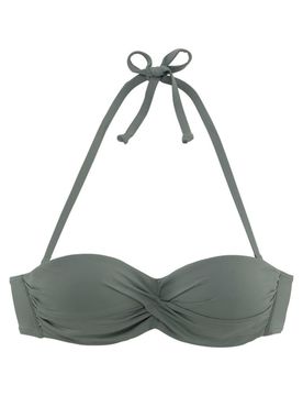 LASCANA Top de bikini oliva