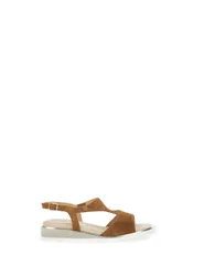 Sandali in pelle MARRONE 36