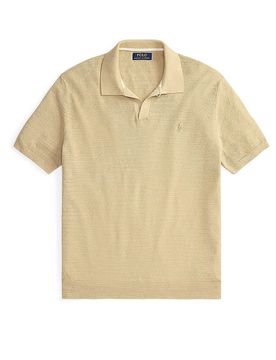 POLO Poloshirt hellbraun M herren