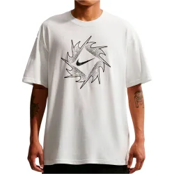 Sportswear swoosh camiseta manga corta hombre Blanco (M)
