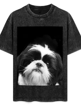 Shih Tzu Dog T-Shirt Plus Size Gym Sports T-Shirt - Aliexpress - FashionsVida