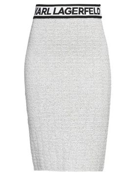 Midi-Rock Damen Weiß S,XS,XXL Damen