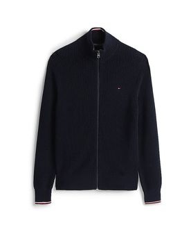 Strickjacke blau M herren