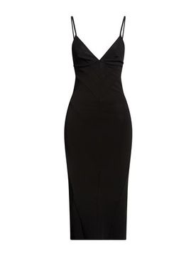 Midi-Kleid Damen Schwarz 36 Damen