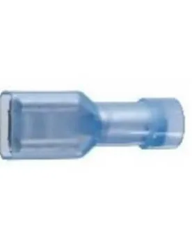 Pre Insulated Lamellar Terminal 100 Units Blue 6.3 mm unisex - Crosseven - FashionsVida