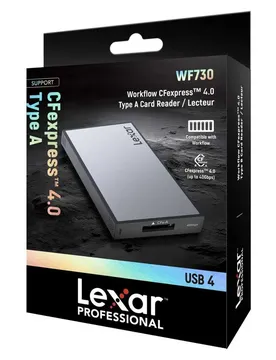 Lecteur De Carte Externe Workflow Pro Cfexpress 4.0 Type A Usb 4 Black One Size unisex