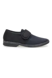Pantofole nere con chiusura a strappo 58 45