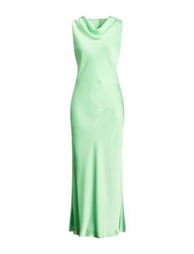 Vestido largo Mujer Verde claro 38 Mujer
