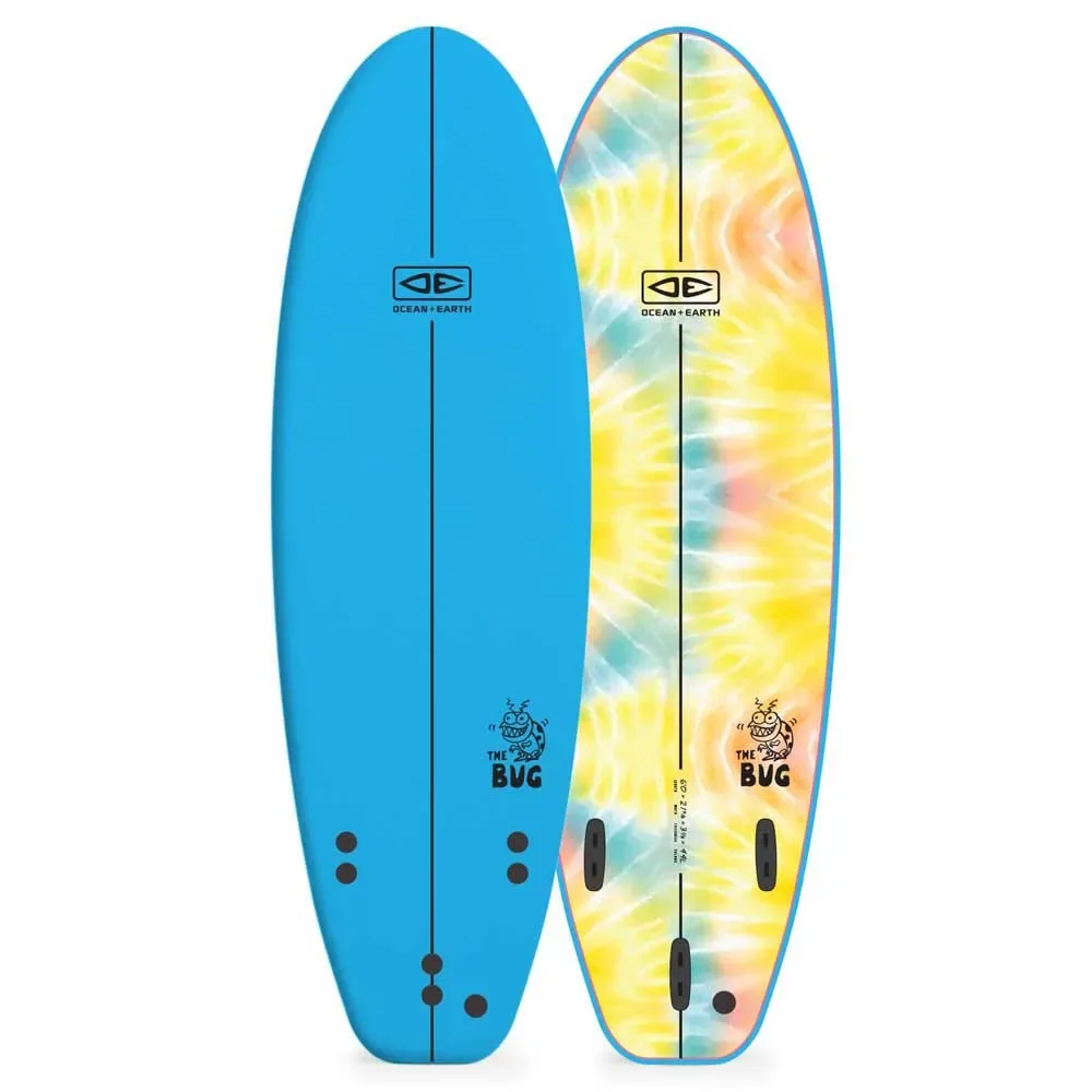 Planche De Surf The Bug 6´0´´ Blue 182.9 cm unisex - Ocean & Earth - FashionsVida
