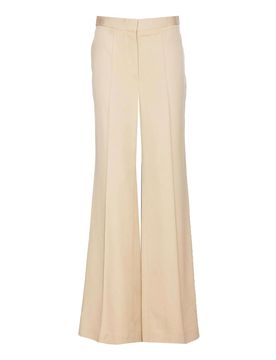 Pantaloni modello ampio con zip e ganci