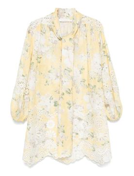 Zimmermann Acacia Linen Mini Dress