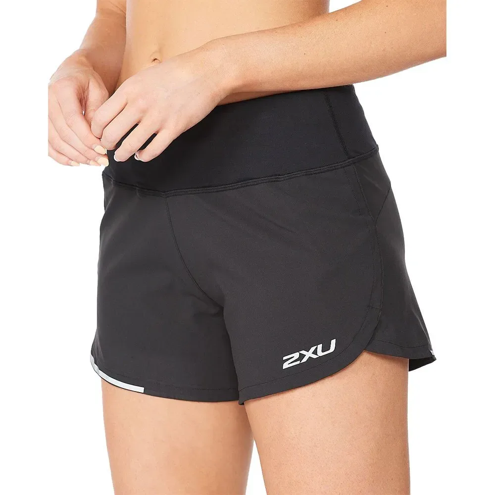 Pantaloni Corti Aero ´´ Black / Silver Reflective XL - 2XU - FashionsVida