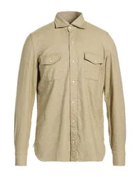 Hemd Herren Militärgrün M Herren