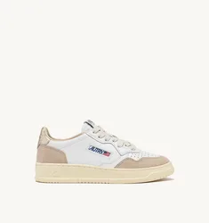 AUTRY scarpe donna bianco e oro