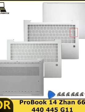 For ProBook 14 Zhan 66 440 445 G11 Laptop LCD Back Cover/Top Shell Palm Rest Bottom Case Brand-new components - Aliexpress - FashionsVida