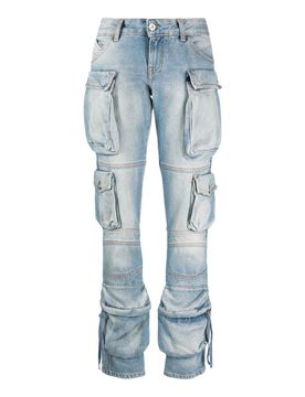 The Attico Jeans in denim lavato