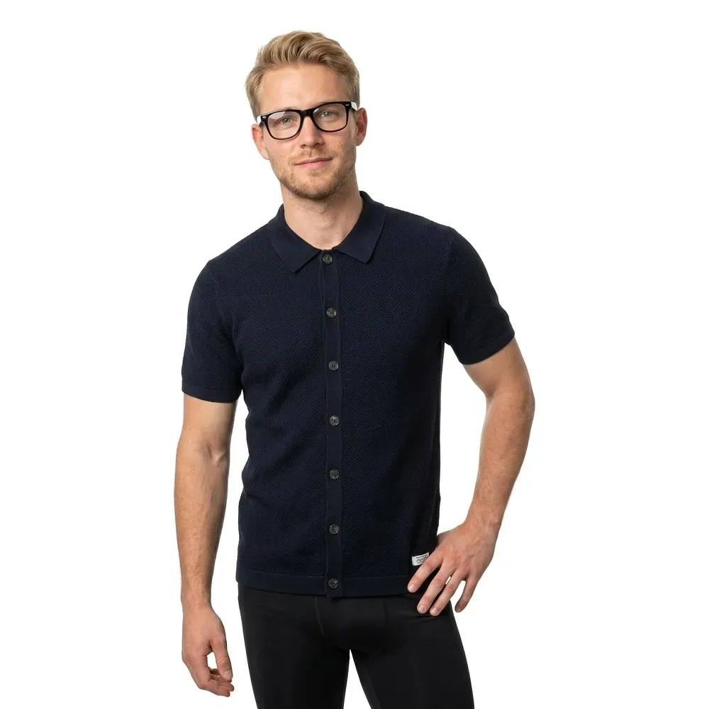 Jeans Polo A Maniche Corte M6grz1z3hm1 Daring Ocean M - Guess - FashionsVida