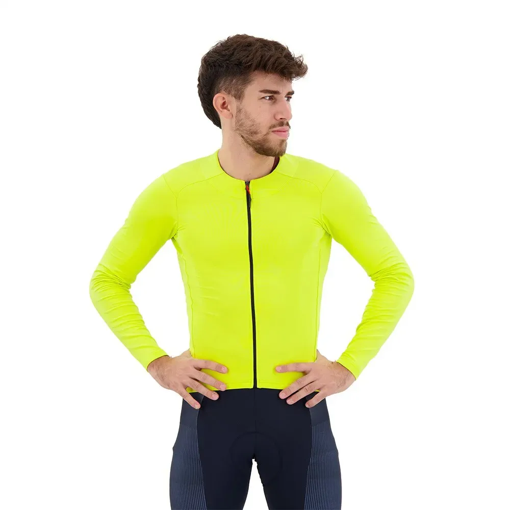 Maglia A Maniche Lunghe Fly Yellow - Castelli - FashionsVida