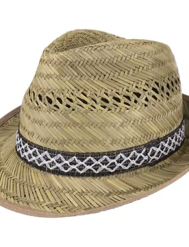 Harvester Straw Hat by - nature - Unisex - Size: 61 cm - Lipodo - FashionsVida
