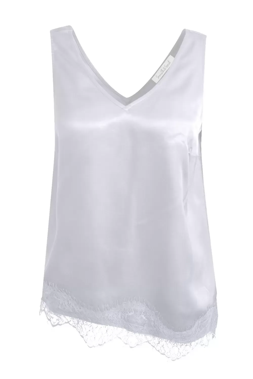 SATIN LACE TOP female - S - FashionsVida
