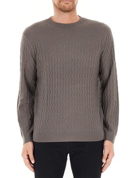 Maglione misto lana GRIGIO XL