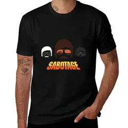 Sabotage T-Shirt cotton t shirt pack t shirt man cotton man t shirt designer T-shirt