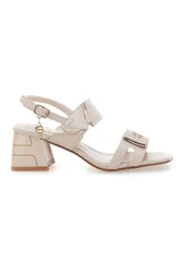 Sandali Natural Con Tacco a Blocco 9039 37