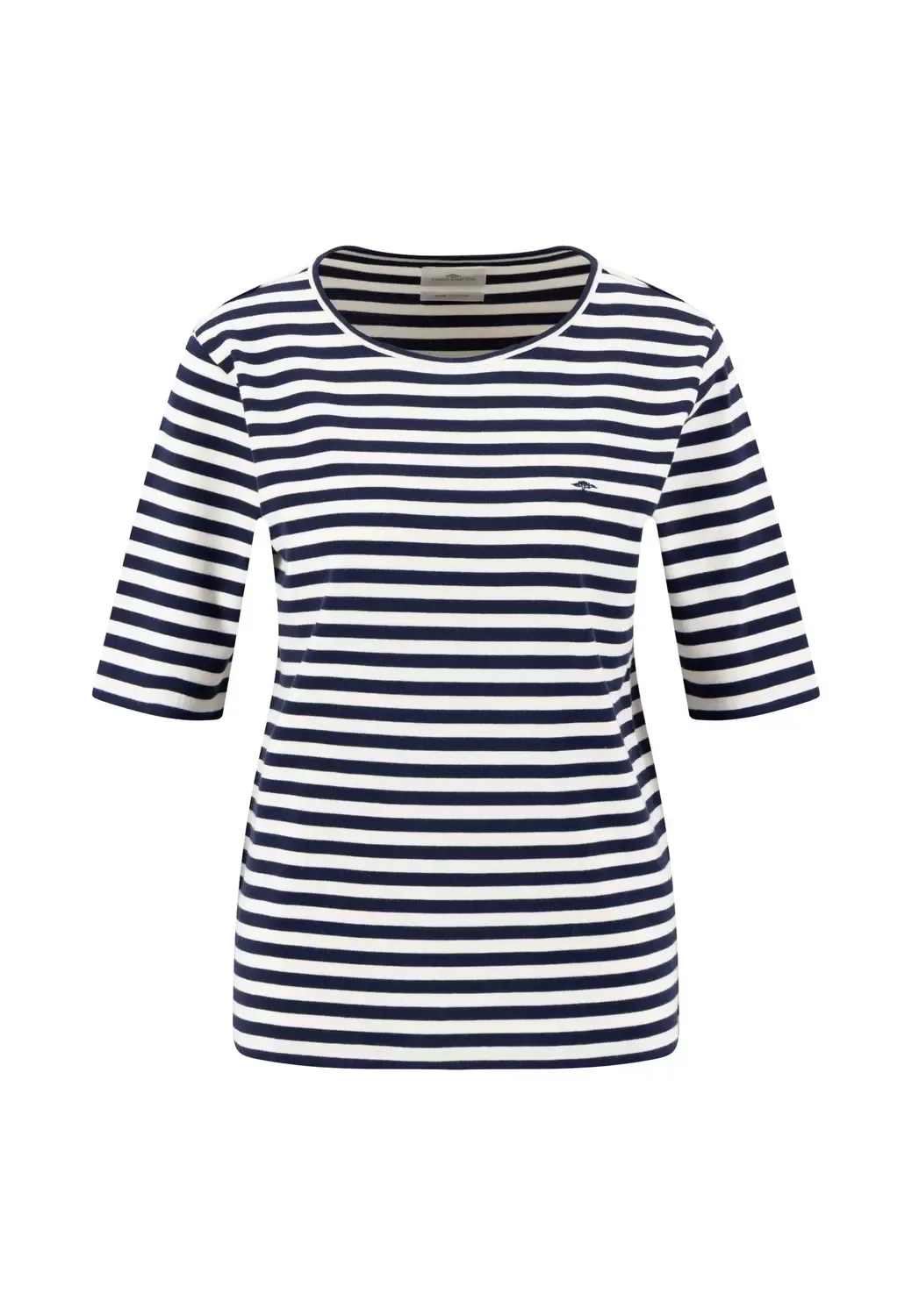 XS T-SHIRT 1X1 RIB STRIPE female - XS - FashionsVida