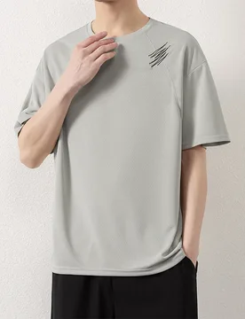 Summer New Style Men's Lightweight, Breathable, Loose-Fitting Base Shirt for Teenagers for Outdoor Sports, Sweat-Resistant - Aliexpress - FashionsVida