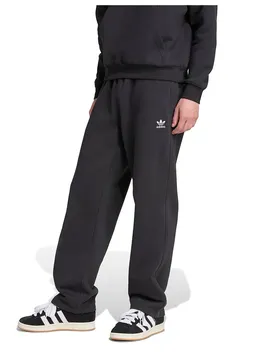 Joggers Trefoil Essentials Open Hem Black / White L