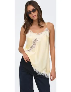 Top de mujer satinado sin mangas - JDY - FashionsVida