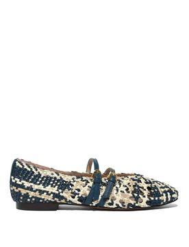 Ballerine Risako In Ecopelle Intrecciata