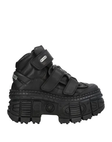 Botines de caña alta Mujer Negro 39 Mujer - New Rock - FashionsVida
