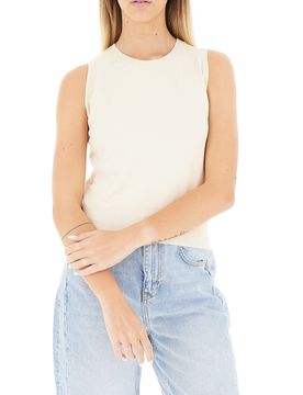 Top in maglia BEIGE M/L