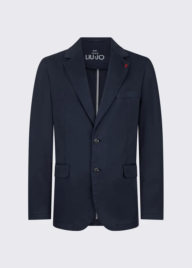 Giacca in raso uomo blu scuro - Liu jo - FashionsVida