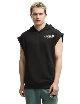 Sweat à Capuche French Terry Sleeveless Black XS - Puma - FashionsVida
