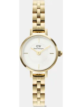 Reloj de mujer Petit Mini Arch DW00100855 de acero dorado - Daniel Wellington - FashionsVida