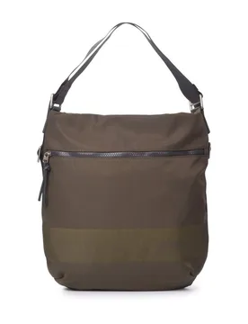 Bolso de hombro Wide mochila color khaki - Kcb - FashionsVida