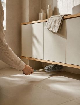 Piumino telescopico in microfibra - grigio chiaro
