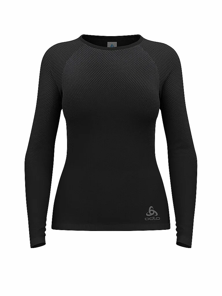 Maglietta da running da donna Performance Light Base Layer nero M - Odlo - FashionsVida