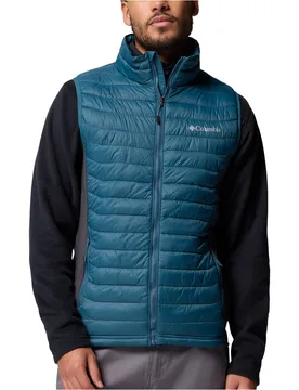 Powder pass hybrid vest chaleco outdoor hombre Azul (L) - Columbia - FashionsVida