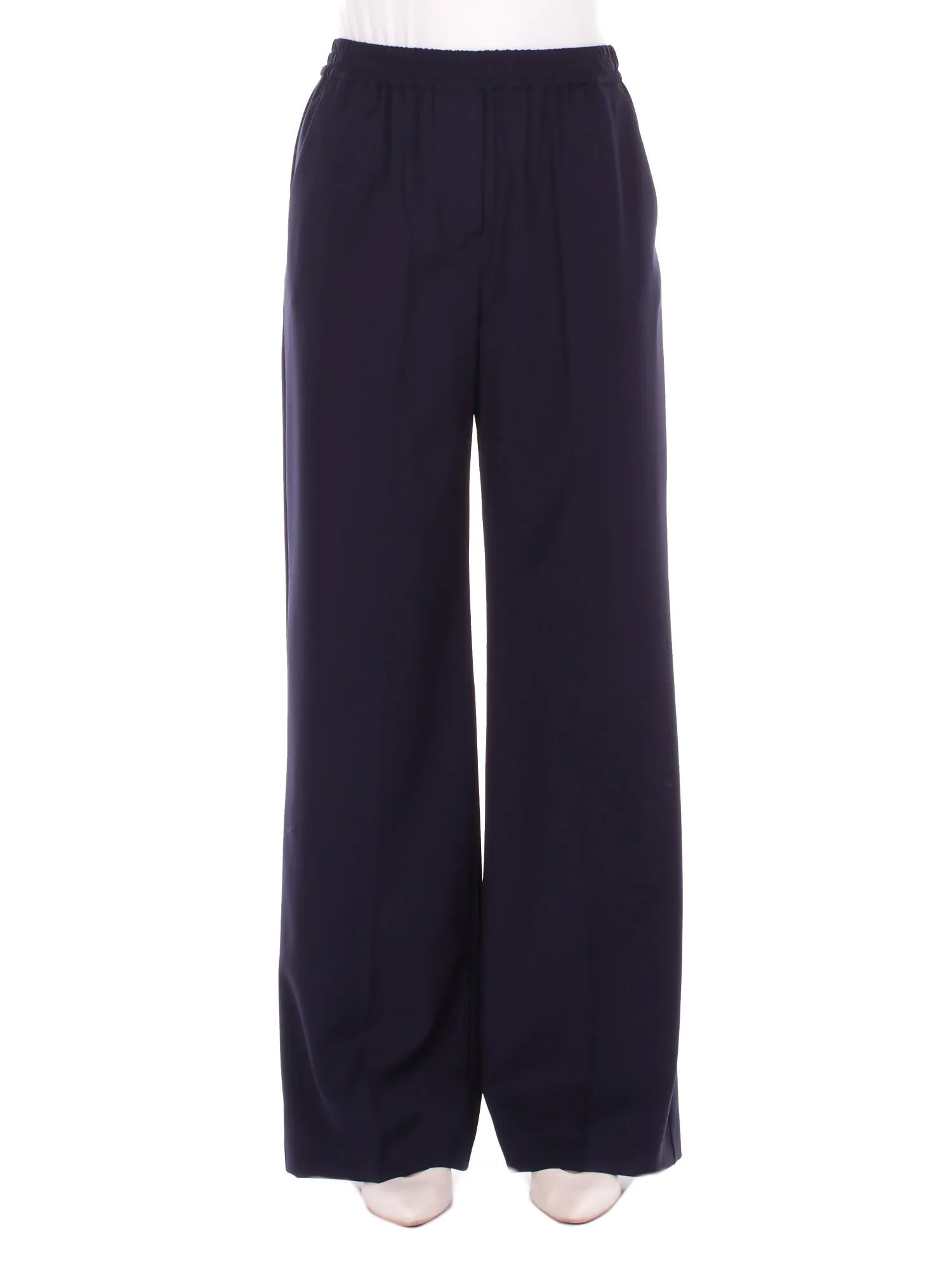 Donna pantalone 2615131071600 001 wkd mallo blu - Max Mara - FashionsVida