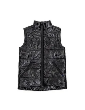 Warmly Gilet Apex Weste Schwarz S - Liteway - FashionsVida