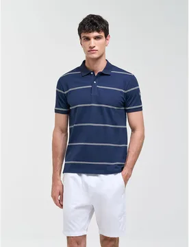 COLMAR POLO IN PIQUÉ A RIGHE XXL - Colmar - FashionsVida