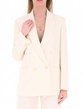 Giacca doppiopetto CREMA 42