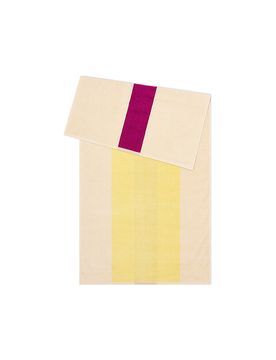 Duschtuch 70x140cm COMBED COTTON Yellow/Fuchsia gelb baby
