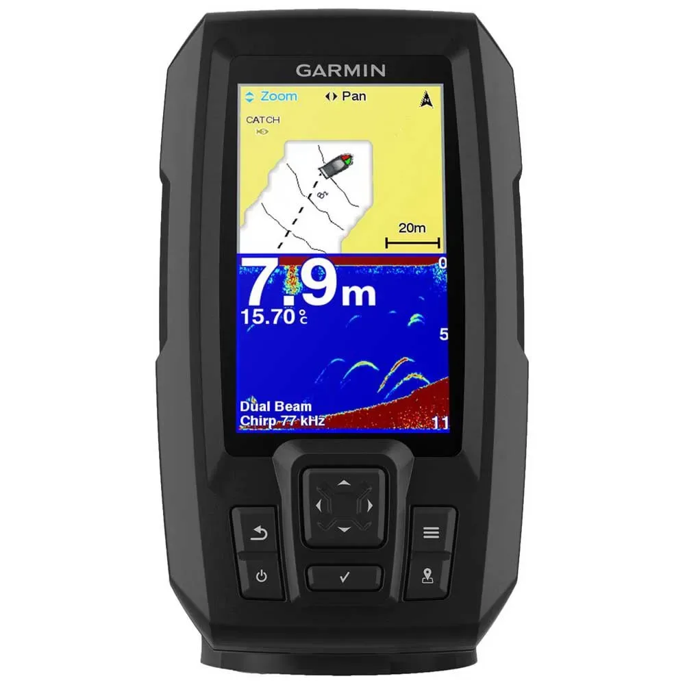 Striker Plus 4 Plotter With Transducer Dual Beam One Size unisex - Garmin - FashionsVida