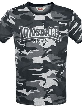 Camouflage/Flecktarn T-Shirt - Cobbett - M bis L - für Männer - Größe M - camouflage - Männer - male