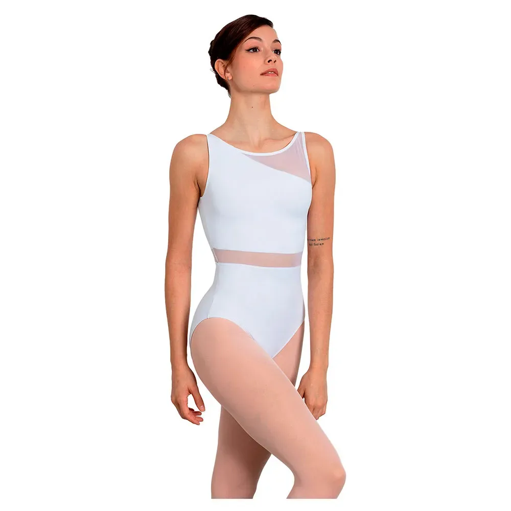 Justaucorps Sans Manches Clementine White 2XL - Intermezzo - FashionsVida