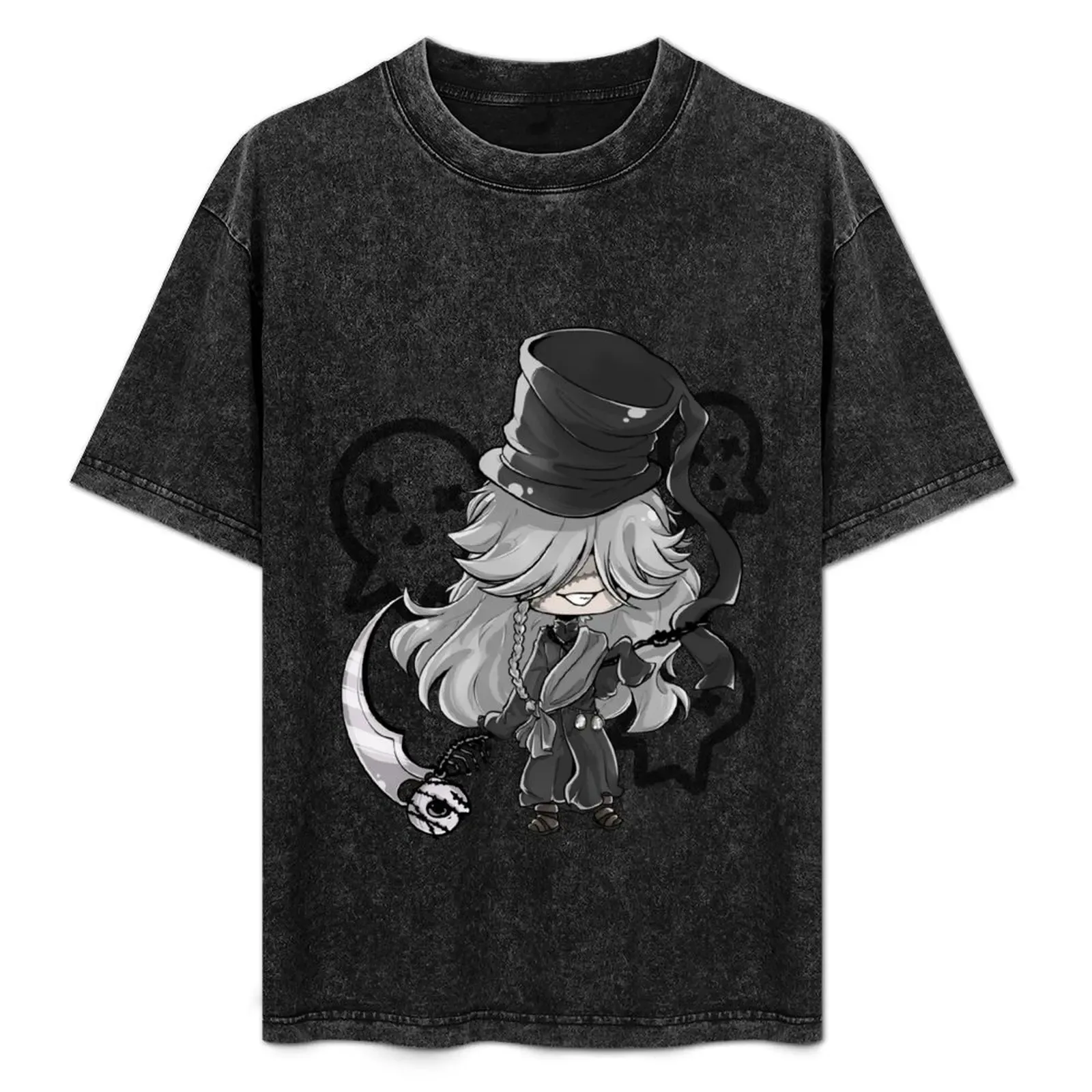 Undertaker Chibi! T-Shirt Non-Shrink Basic Cotton T-Shirt - Aliexpress - FashionsVida